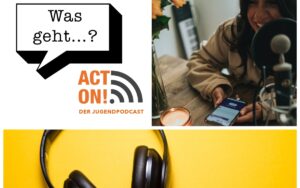 Logo: ACT ON! Podcast