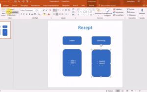 Eine Folie aus dem Office-Programm "Powerpoint"
