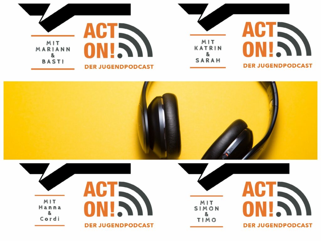 Logo: ACT ON! Podcast