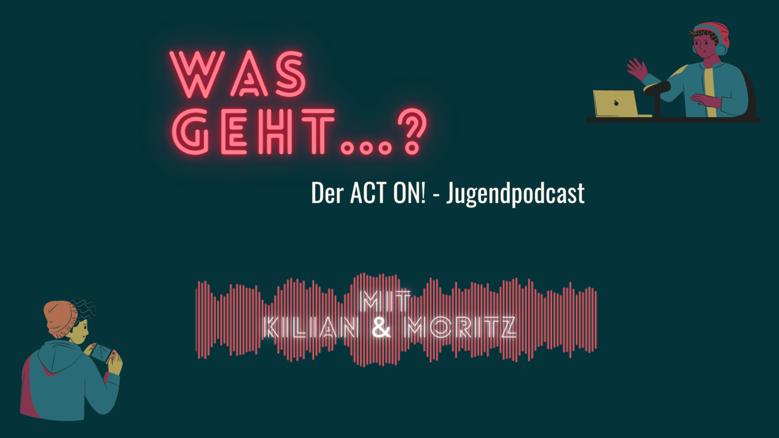 Logo: ACT ON! Podcast
