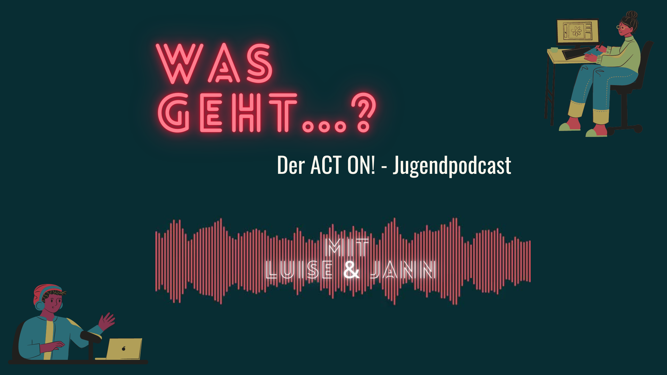 Logo: ACT ON! Podcast