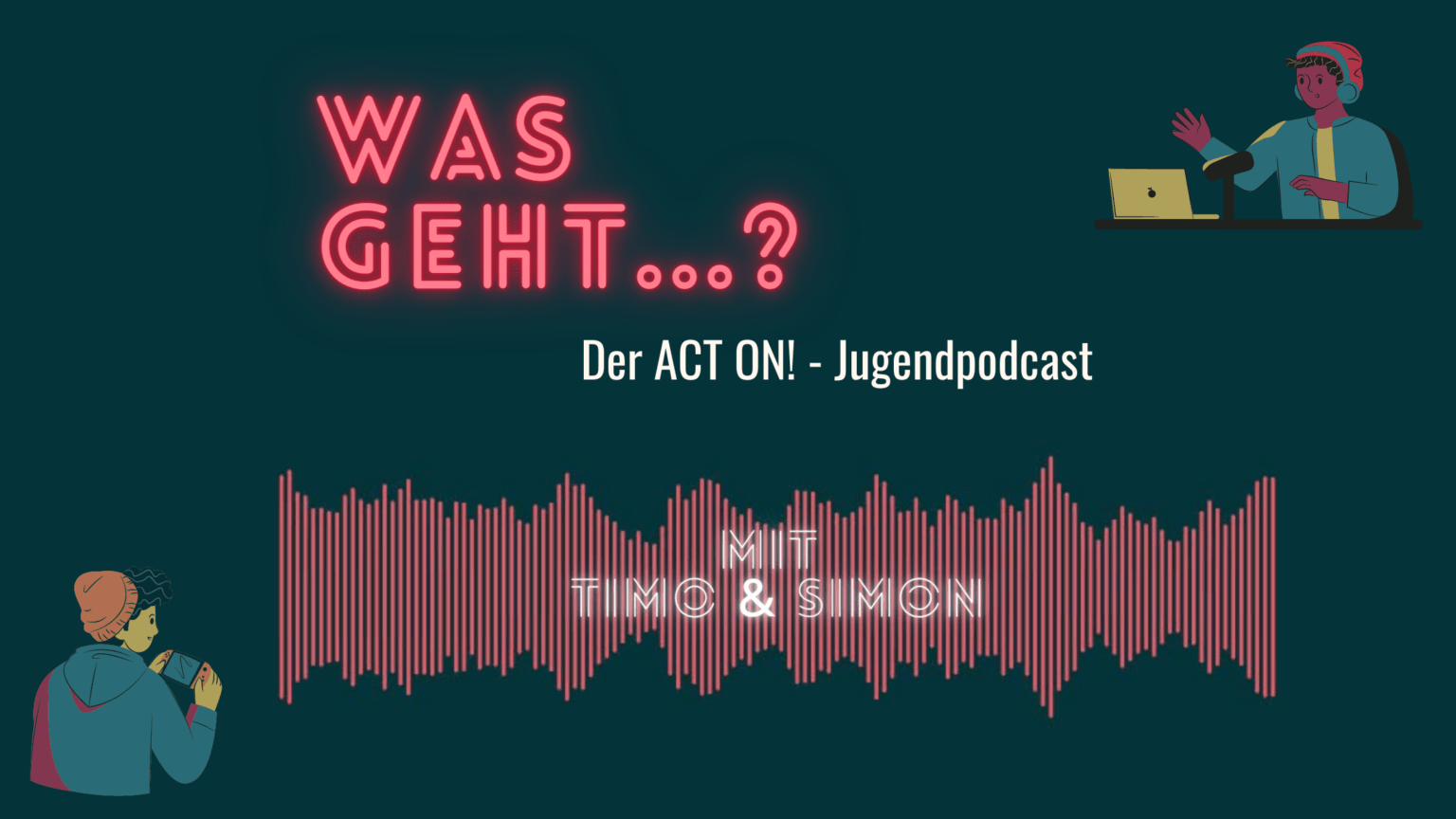 Logo: ACT ON! Podcast