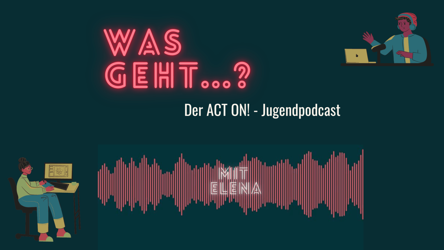 Logo: ACT ON! Podcast