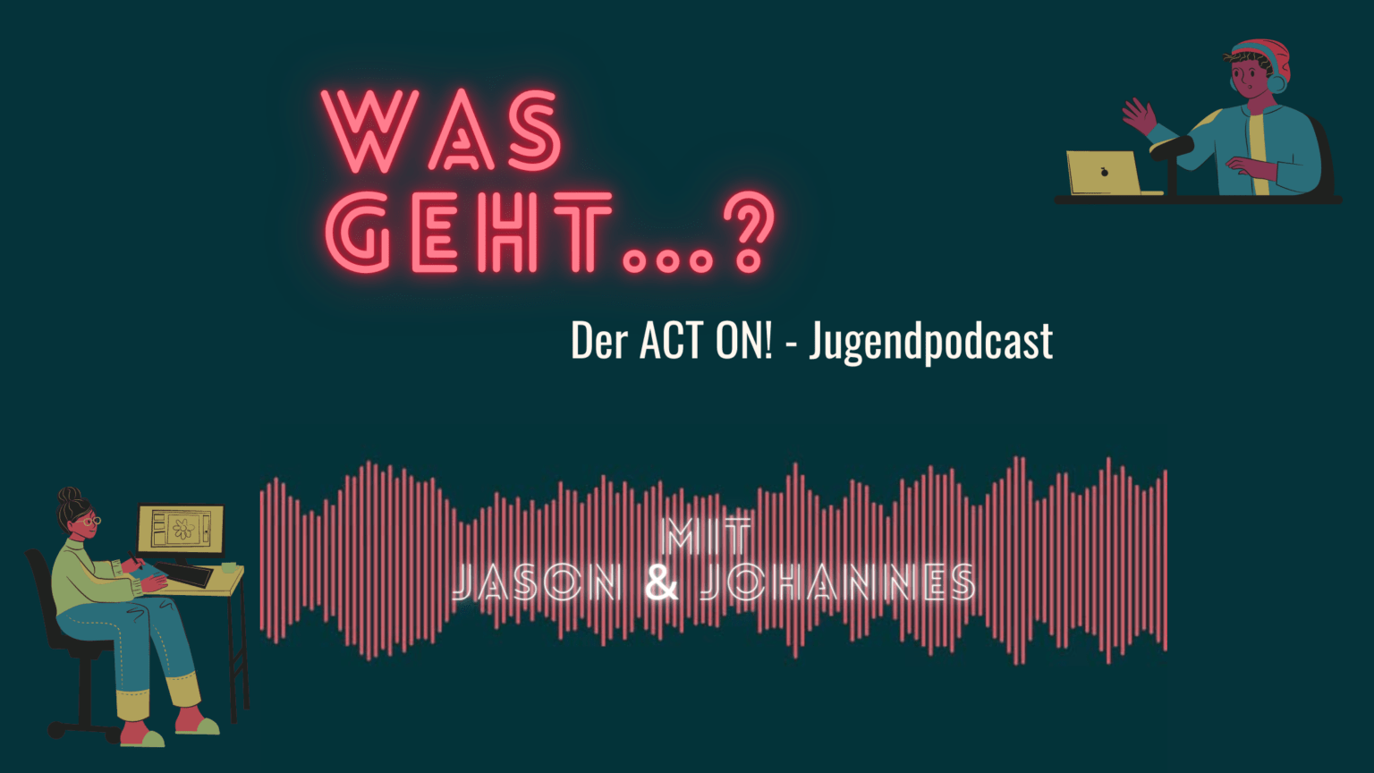 Logo: ACT ON! Podcast