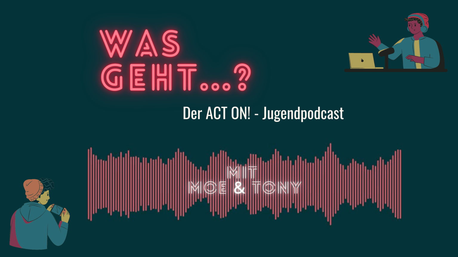 Logo: ACT ON! Podcast