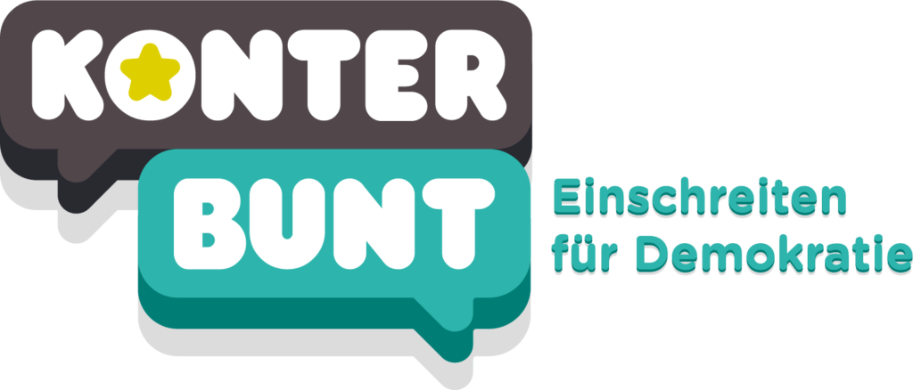 Logo: die App KonterBUNT