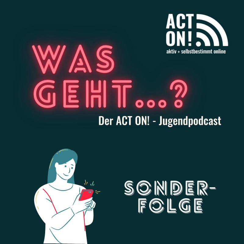 Logo: ACT ON! Podcast